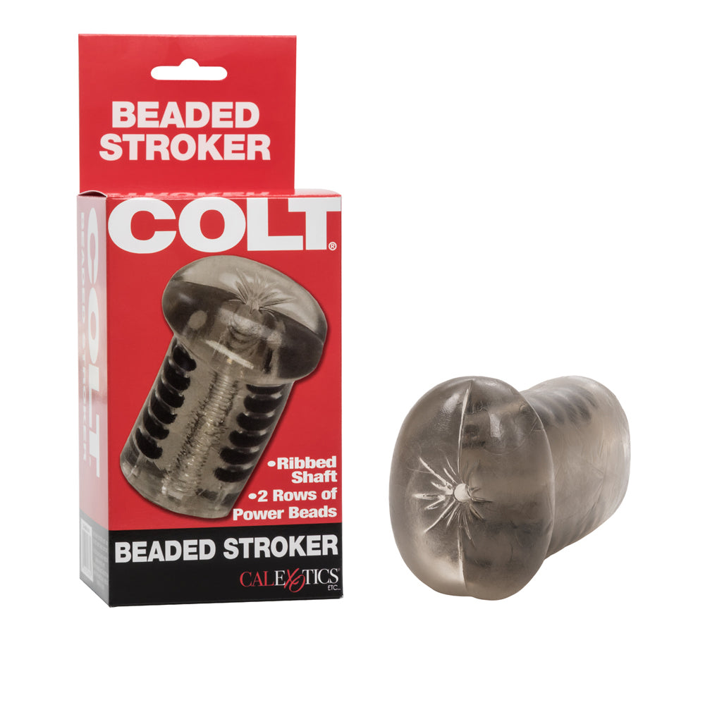 Colt Beaded Stroker Smoke | 716770048844 | Discreet Personal Wellness