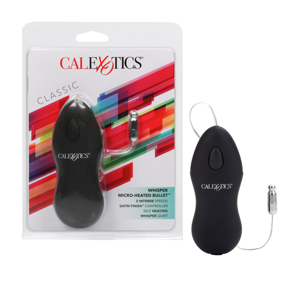 Whisper Micro-Heated Bullet Silver | 716770050212 | Discreet Personal Wellness