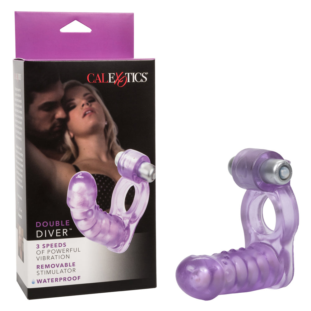 Double Diver Purple | 716770051844 | Discreet Personal Wellness
