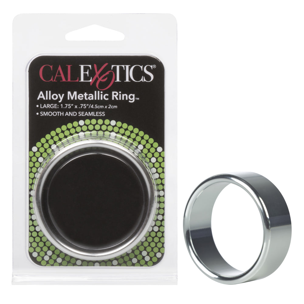 Alloy Metallic Ring Large Silver | 716770055736 | Discreet Personal Wellness