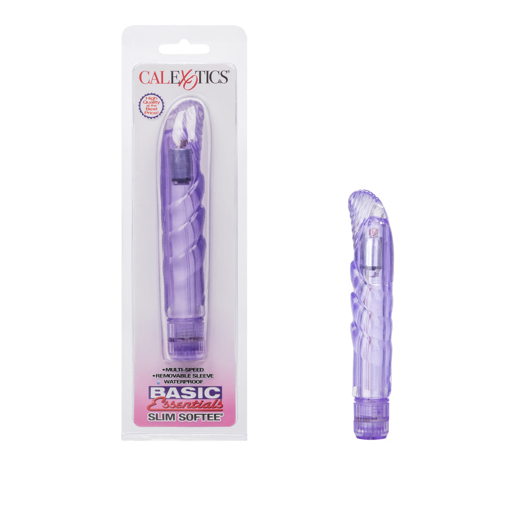 Basic Essentials Slim Softee Purple | 716770056535 | Discreet Personal Wellness