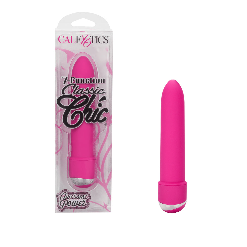7-Function Classic Chic Mini Pink | 716770057761 | Discreet Personal Wellness