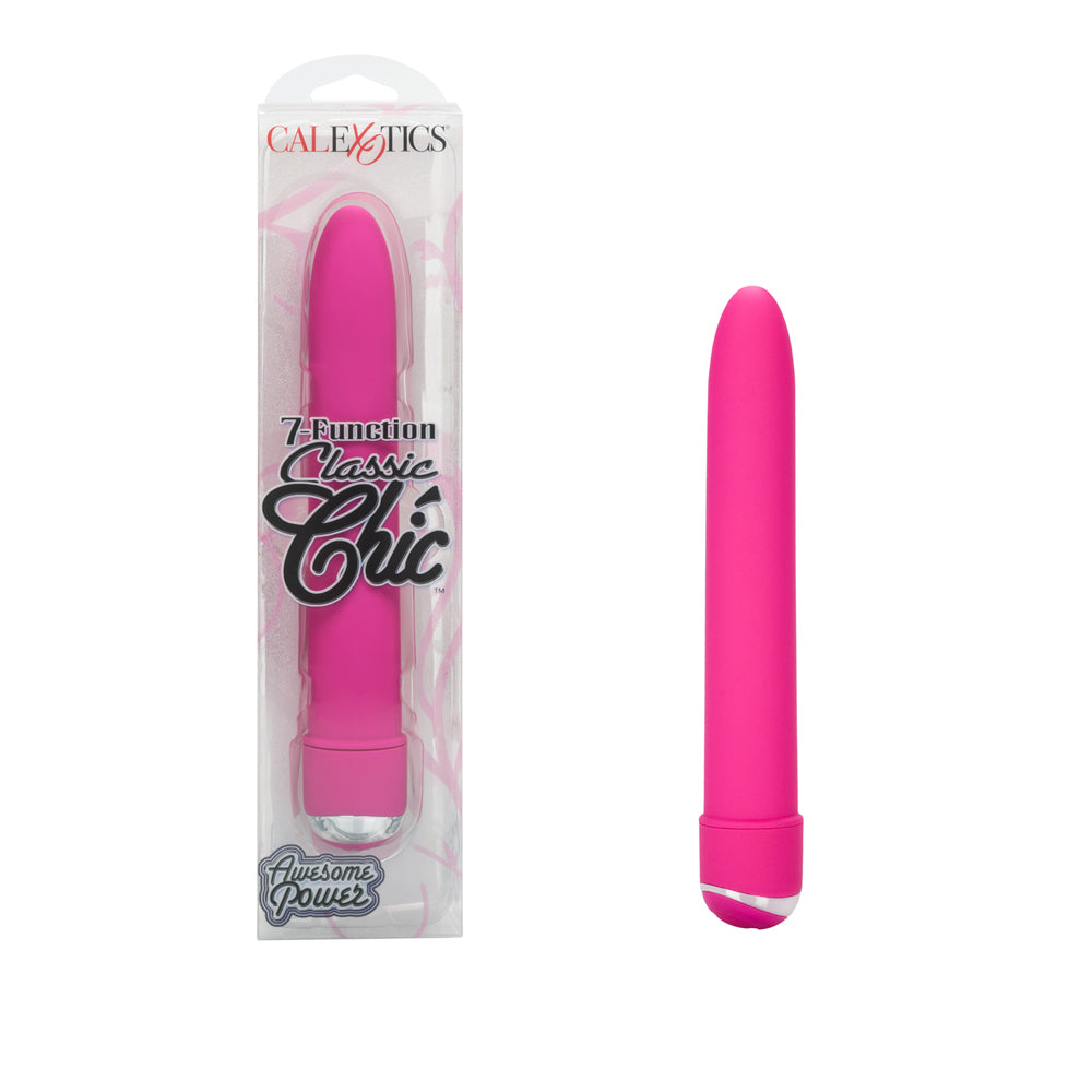 7-Function Classic Chic Standard Pink | 716770057808 | Discreet Personal Wellness
