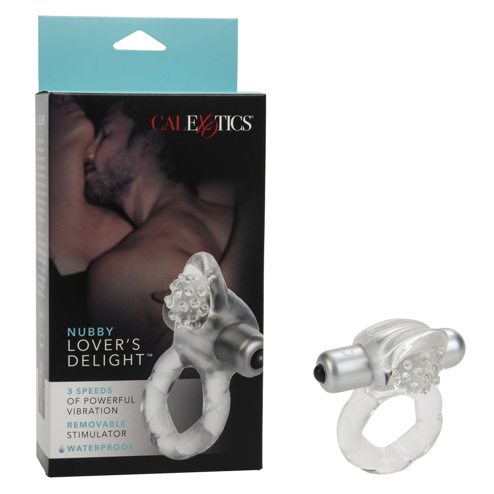 Nubby Lover's Delight Clear | 716770059338 | Discreet Personal Wellness