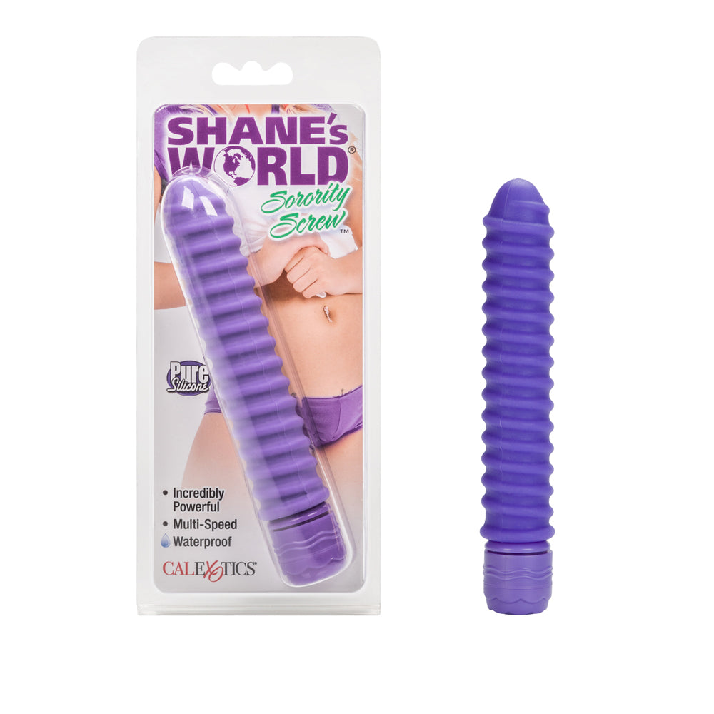 Shane's World Sorority Screw Purple | 716770060044 | Discreet Personal Wellness
