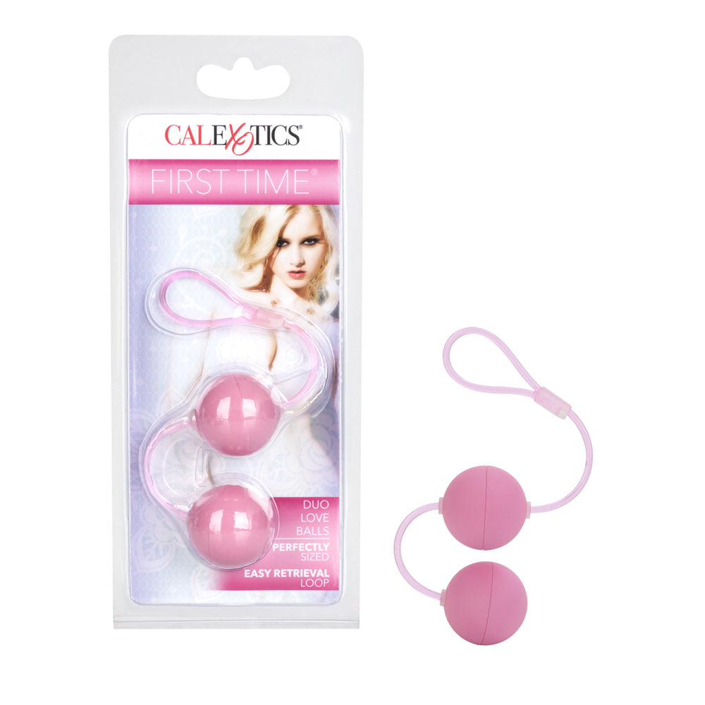 First Time Love Balls Duo Lover Pink | 716770066800 | Discreet Personal Wellness