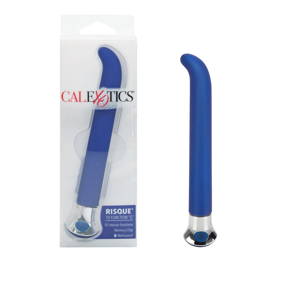 Risqu&eacute; 10-Function "G" Blue | 716770066893 | Discreet Personal Wellness