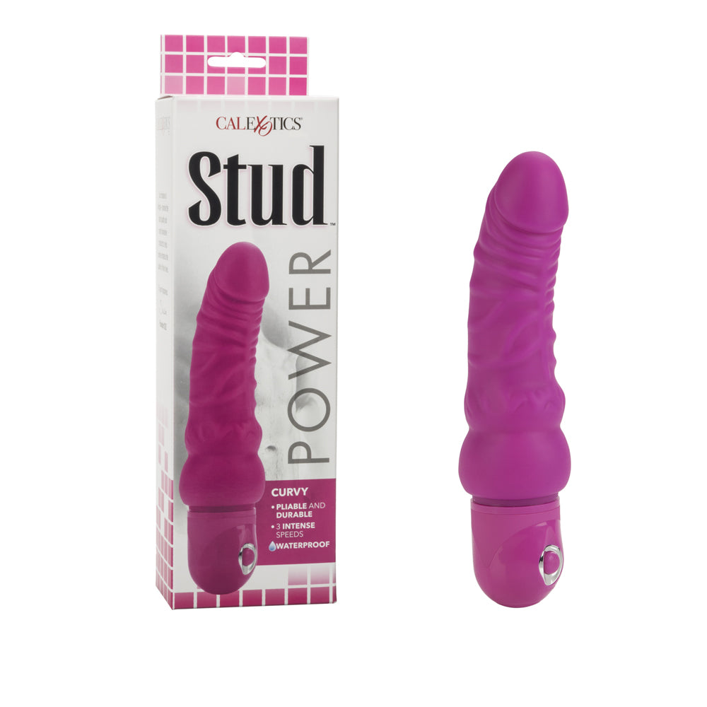 Power Stud Curvy Pink | 716770069917 | Discreet Personal Wellness