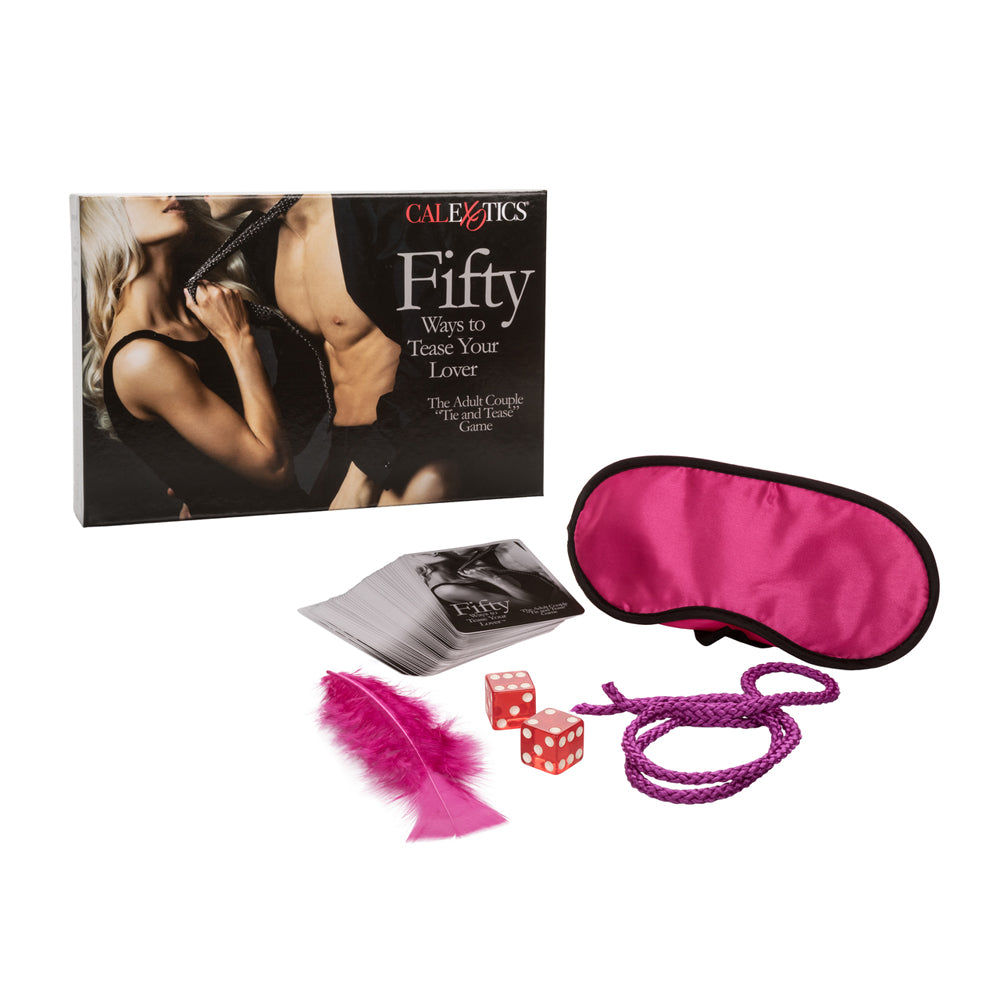 Fifty Ways To Tease Your Lover Game Printed | 716770076366 | Discreet Personal Wellness