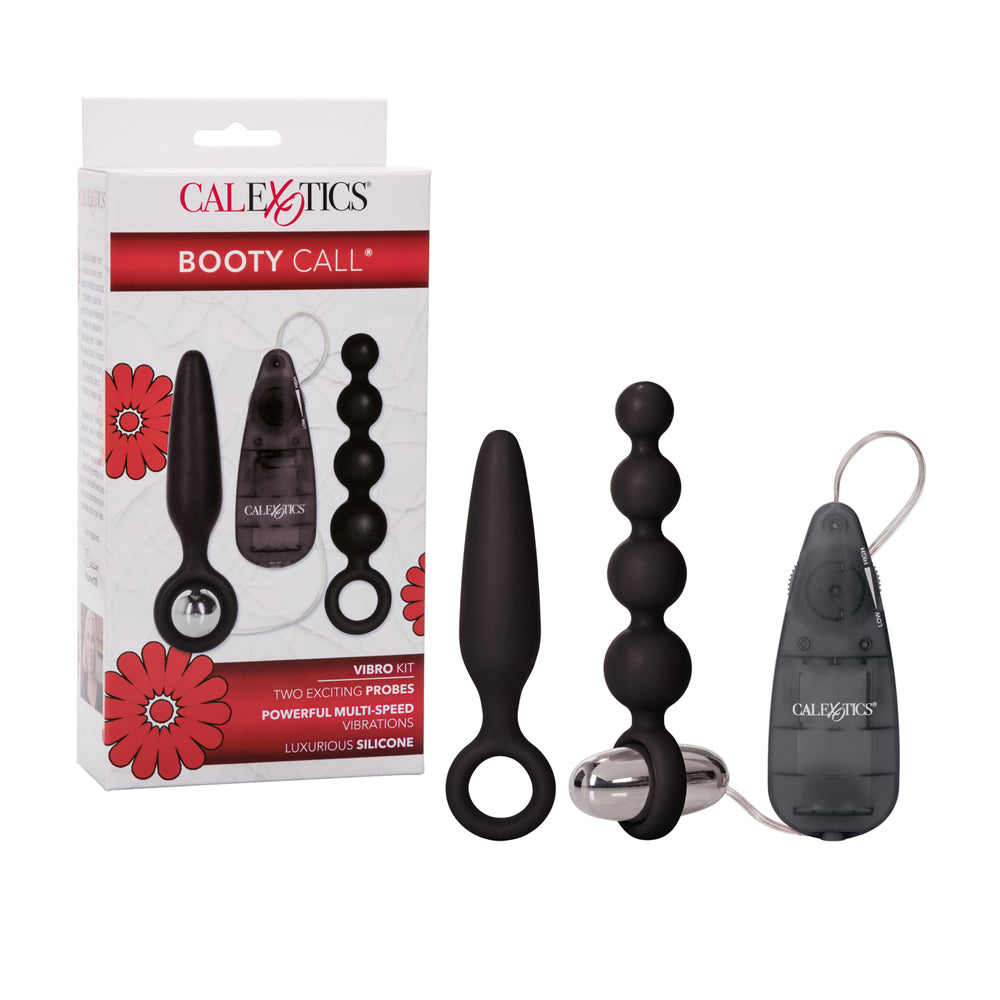 Booty Call Booty Vibro Kit Black | 716770078186 | Discreet Personal Wellness