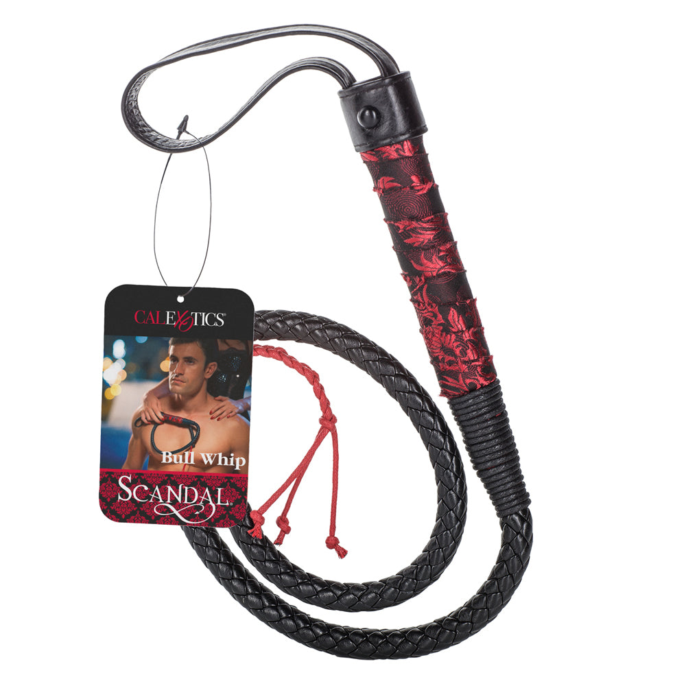 Scandal Bull Whip Red | 716770082633 | Discreet Personal Wellness