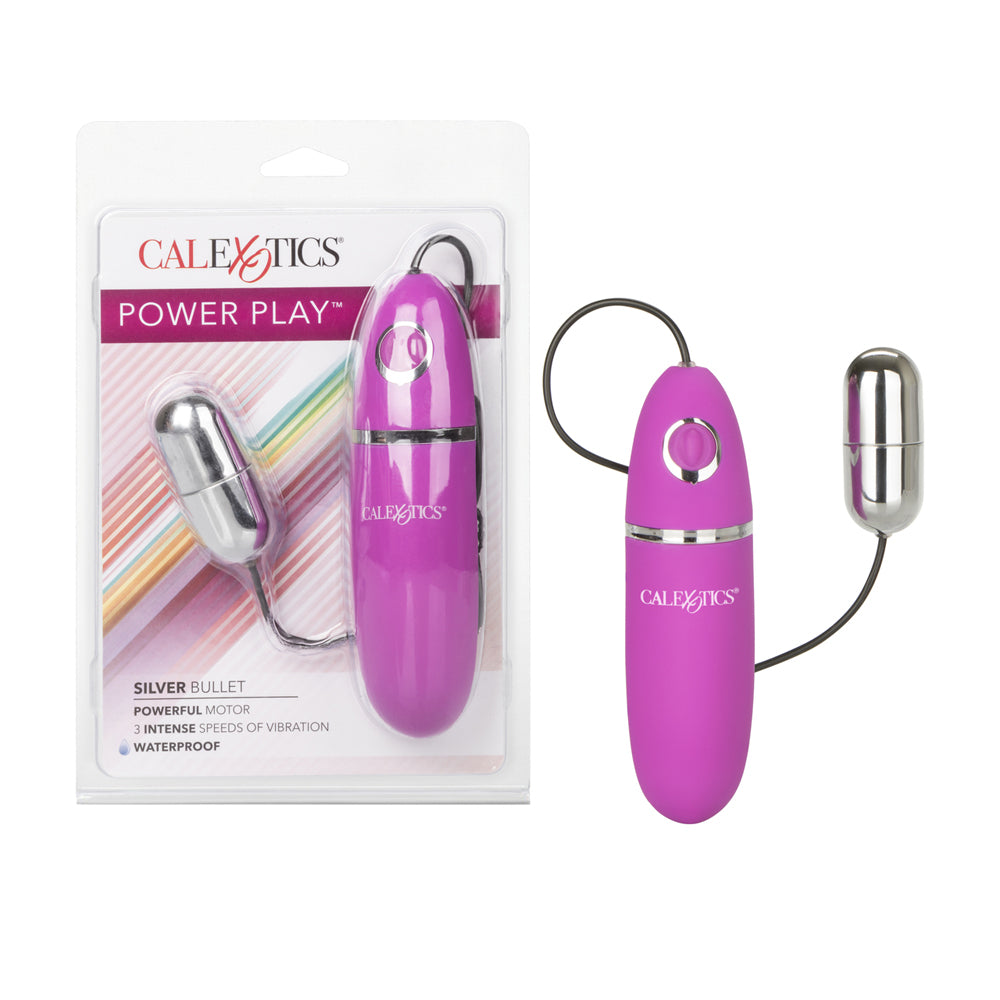 Power Play Silver Bullet Silver | 716770084668 | Discreet Personal Wellness