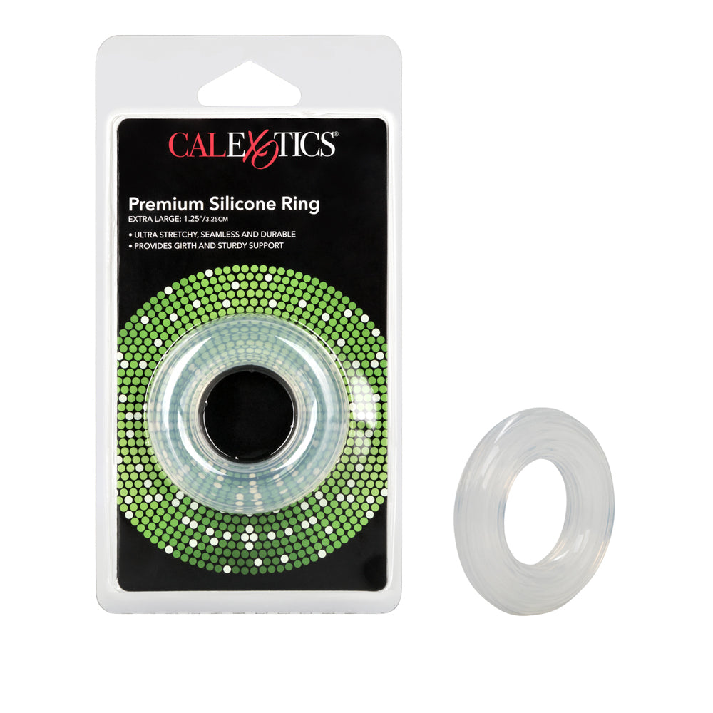 Premium Silicone Ring Extra Large Clear | 716770087782 | Discreet Personal Wellness