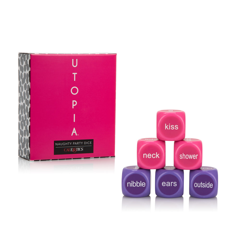 Utopia Naughty Party Dice | 716770089984 | Discreet Personal Wellness