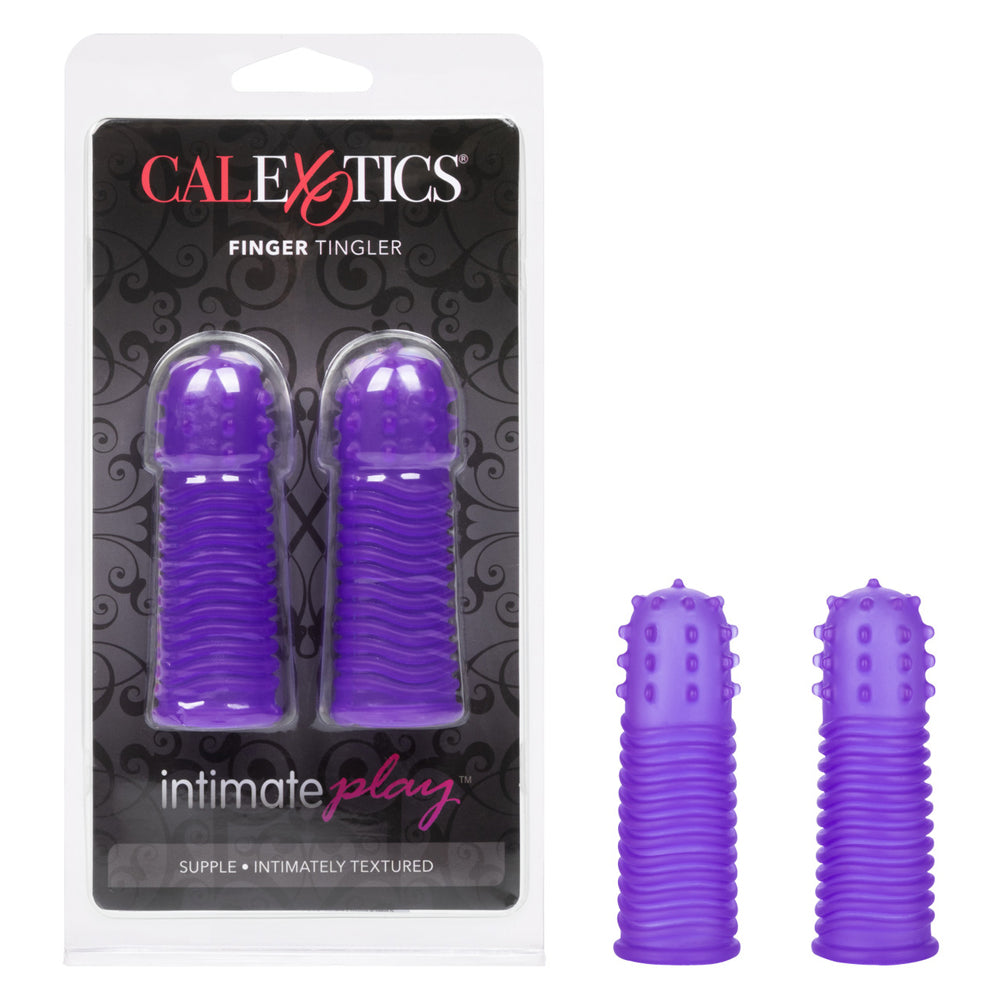 Intimate Play Finger Tingler Purple | 716770091970 | Discreet Personal Wellness