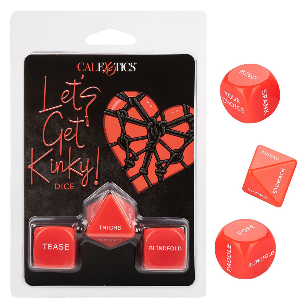 Let's Get Kinky Dice | 716770095817 | Discreet Personal Wellness