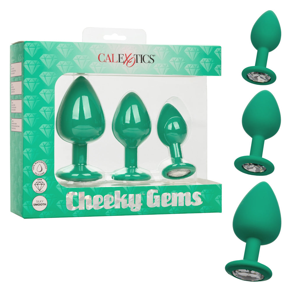 Cheeky Gems Green | 716770100313 | Discreet Personal Wellness