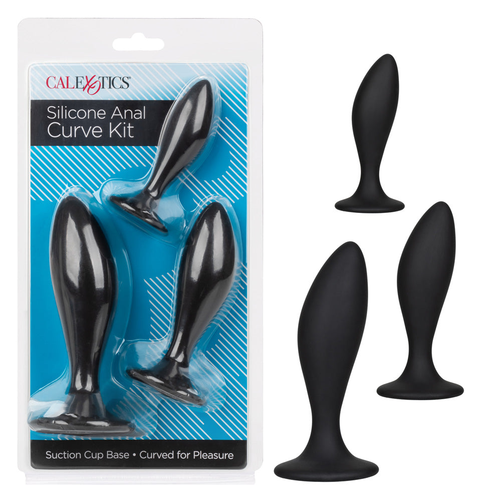 Silicone Anal Curve Kit | 716770100757 | Discreet Personal Wellness