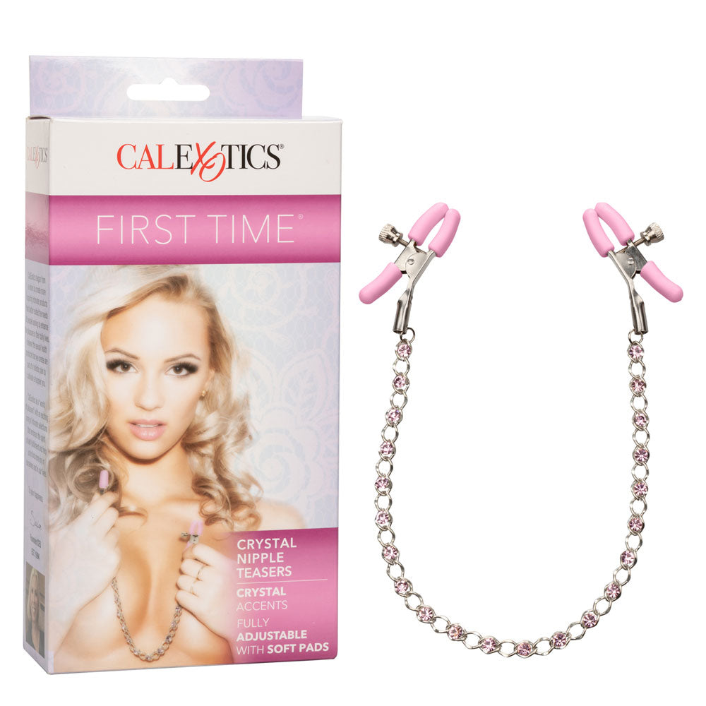 First Time Crystal Nipple Teasers | 716770101105 | Discreet Personal Wellness