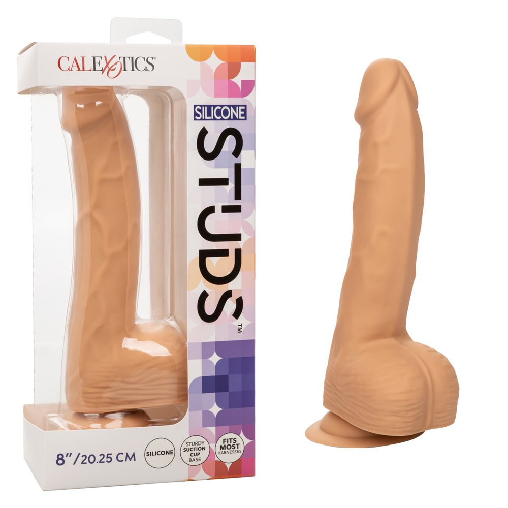 Silicone Studs 8'' Ivory | 716770101143 | Discreet Personal Wellness