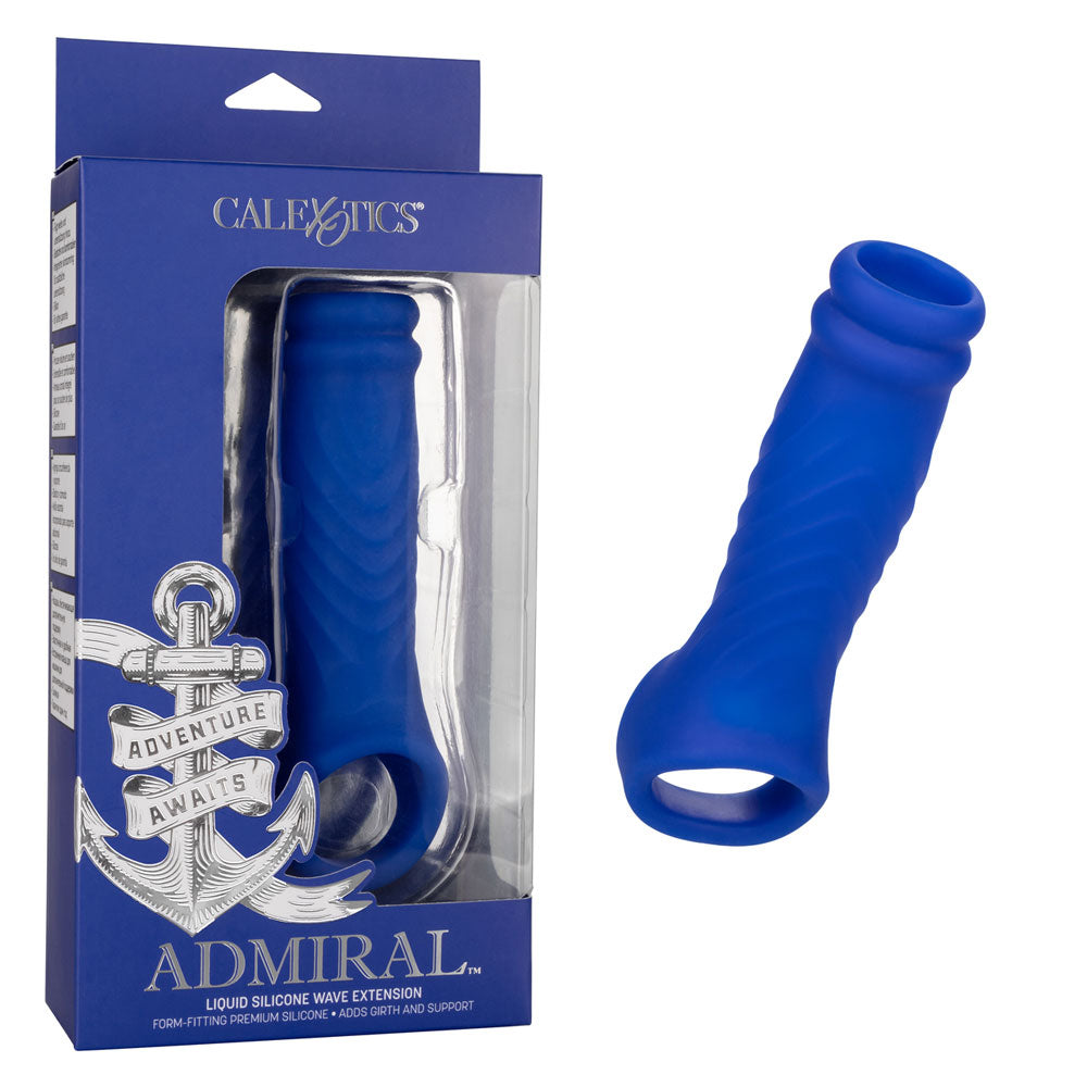 Admiral Liquid Silicone Wave Extension | 716770101426 | Discreet Personal Wellness