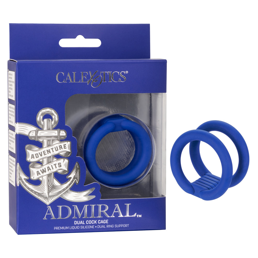 Admiral Dual Penis Cage | 716770101600 | Discreet Personal Wellness