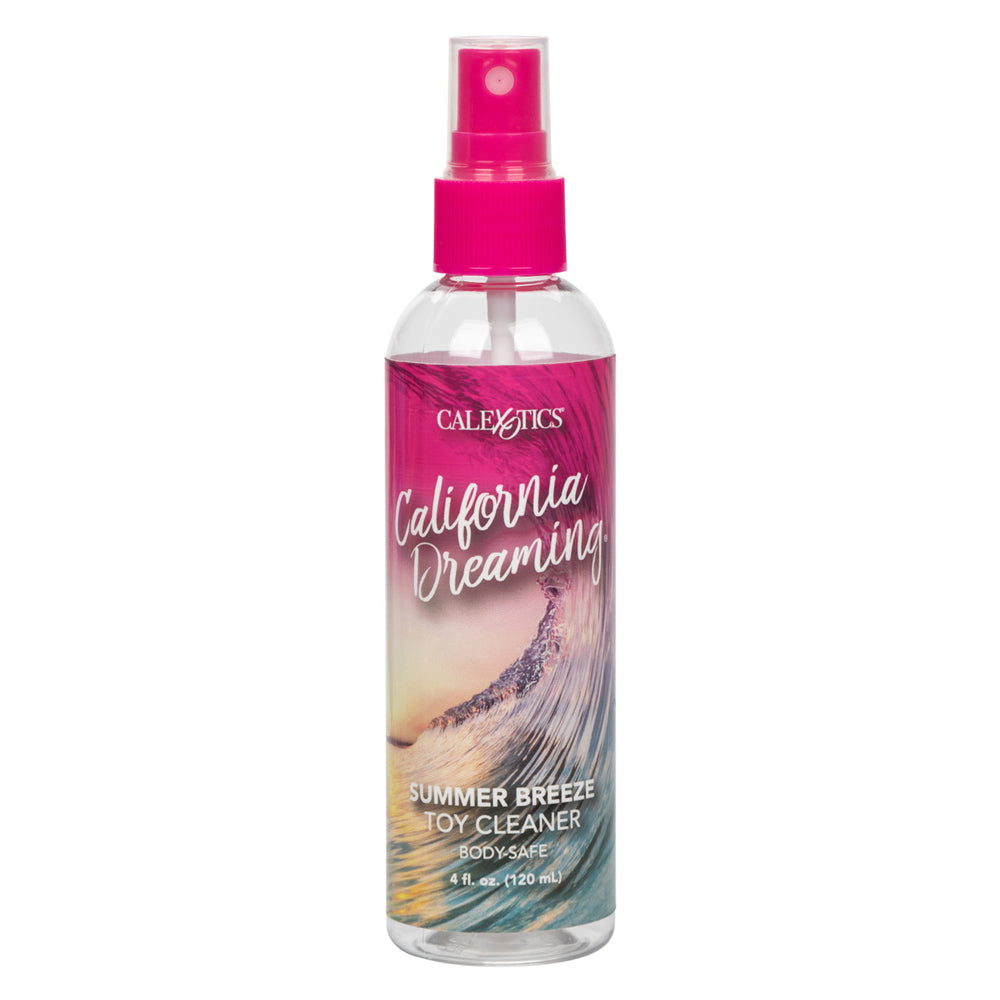 California Dreaming Summer Breeze Toy Cleaner 4 oz. | 716770103840 | Discreet Personal Wellness