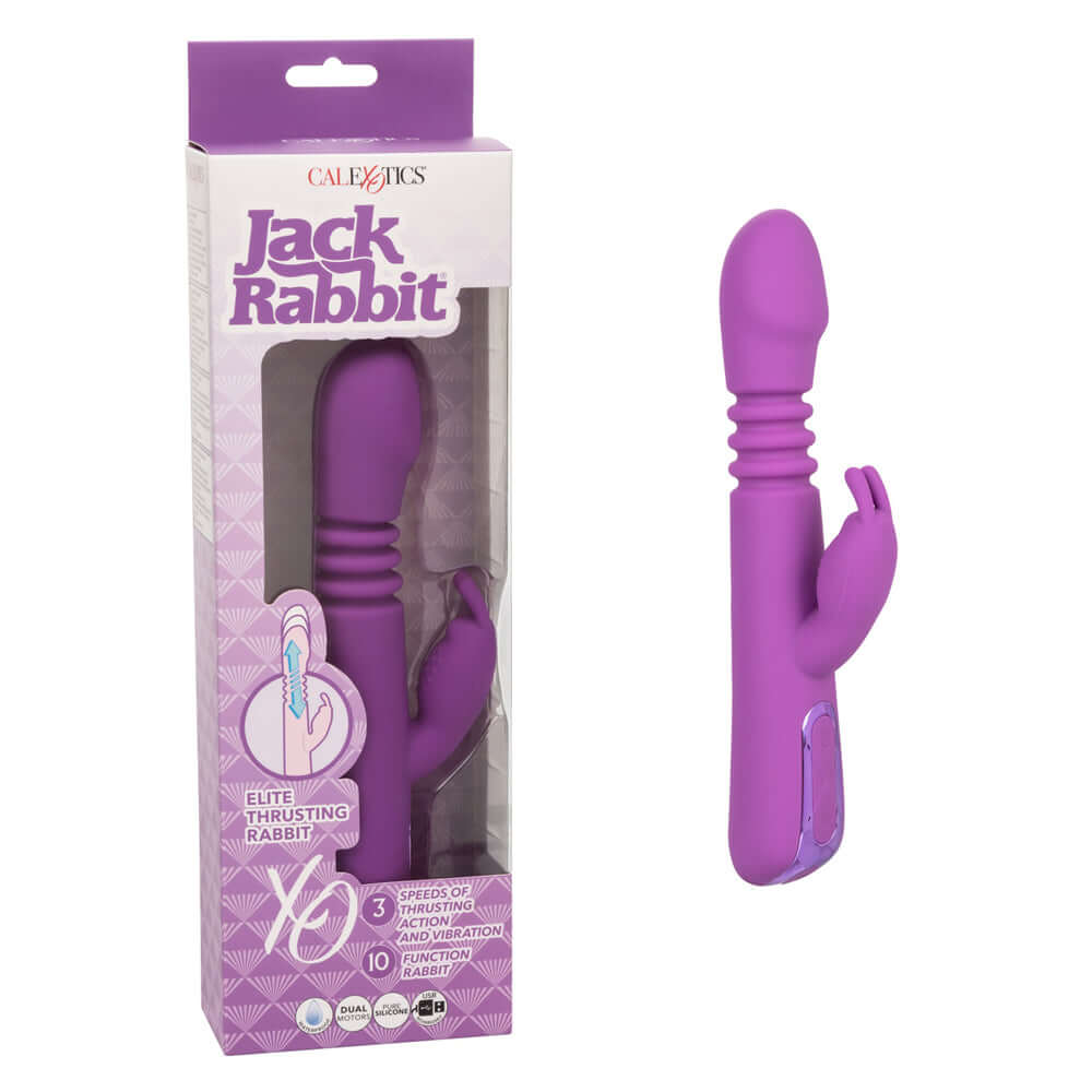 Jack Rabbit Elite Thrusting Rabbit | 716770103949 | Discreet Personal Wellness
