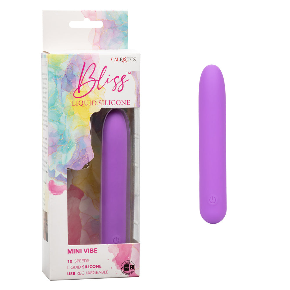 Bliss Liquid Silicone Mini Vibe | 716770104021 | Discreet Personal Wellness