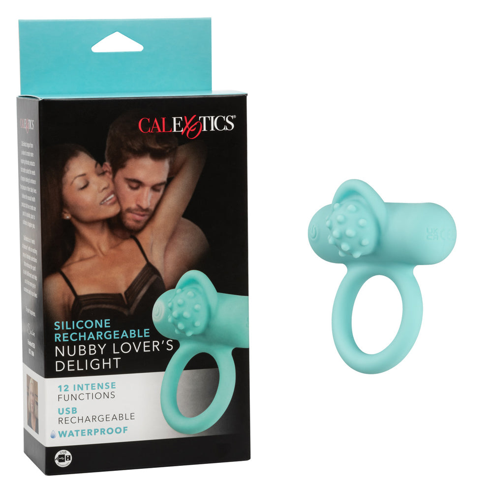 Silicone Rechargeable Nubby Lover&rsquo;s Delight | 716770104410 | Discreet Personal Wellness