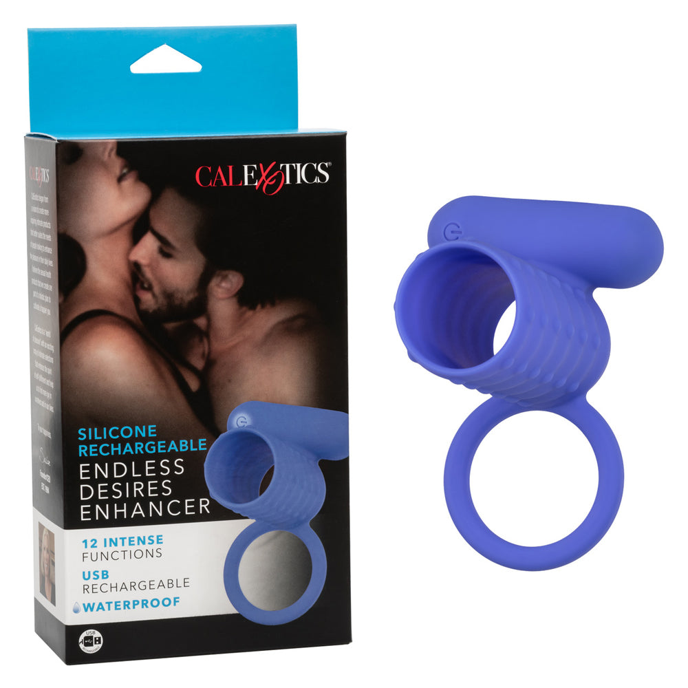 Silicone Rechargeable Endless Desires Enhancer | 716770104458 | Discreet Personal Wellness