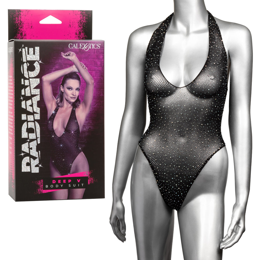 Radiance Deep V Body Suit | 716770104984 | Discreet Personal Wellness