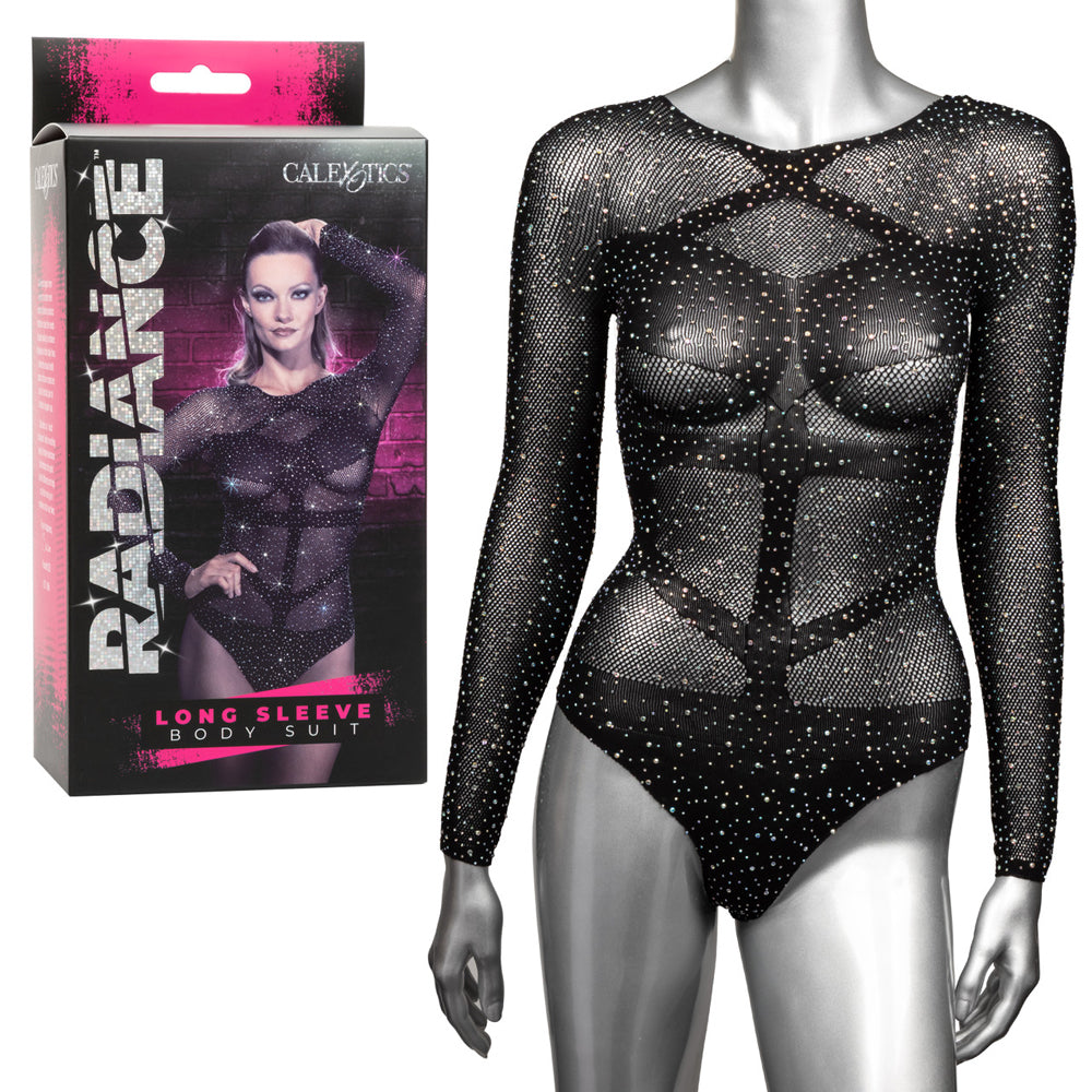 Radiance Long Sleeve Body Suit | 716770105004 | Discreet Personal Wellness