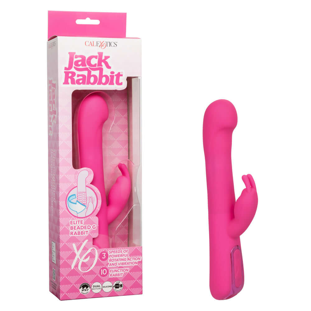 Jack Rabbit Elite Beaded G Rabbit | 716770105882 | Discreet Personal Wellness