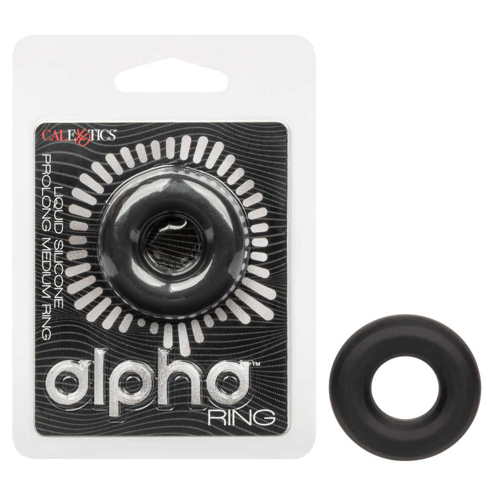 Alpha Liquid Silicone Prolong Medium Ring | 716770106148 | Discreet Personal Wellness