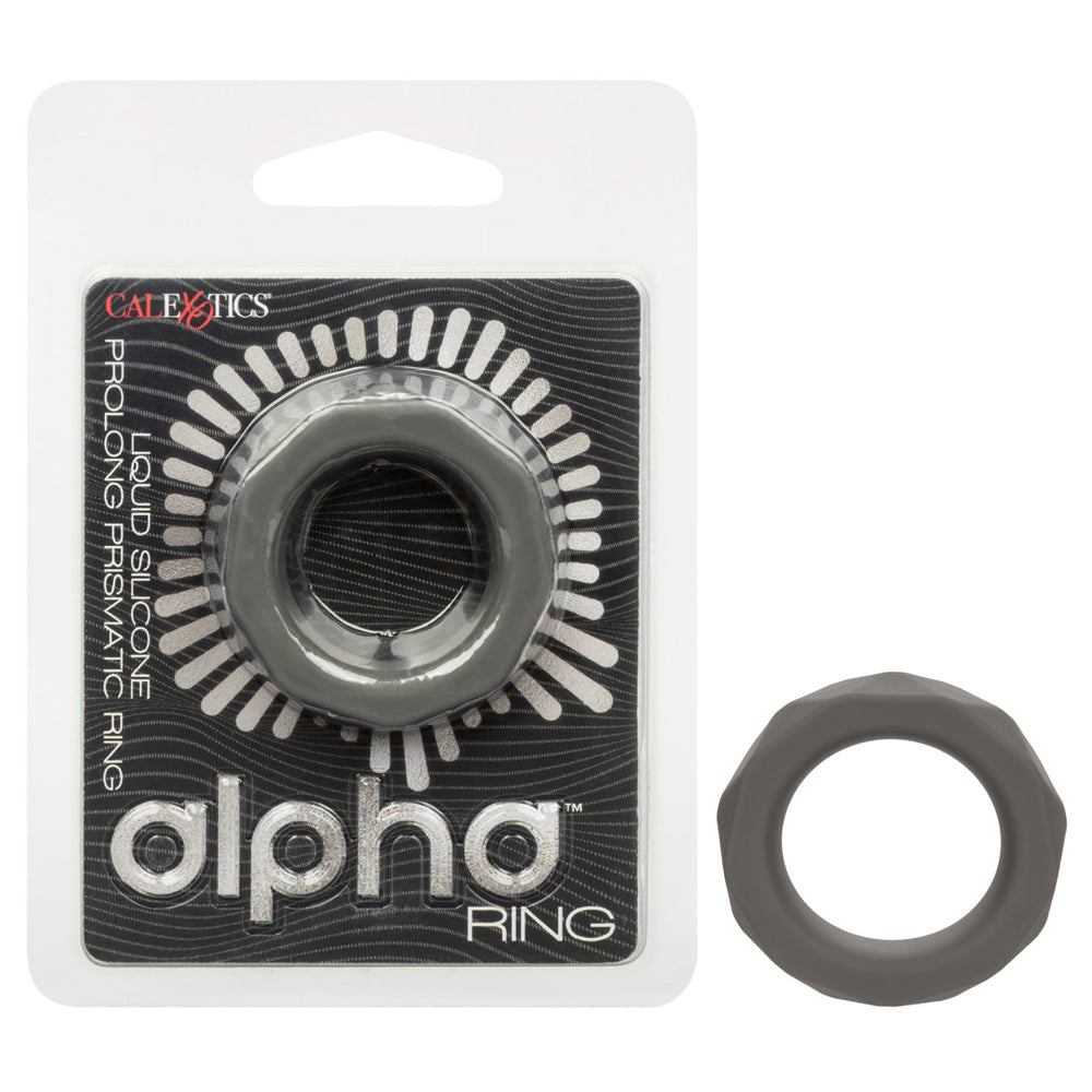 Alpha Liquid Silicone Prolong Prismatic Ring | 716770106162 | Discreet Personal Wellness