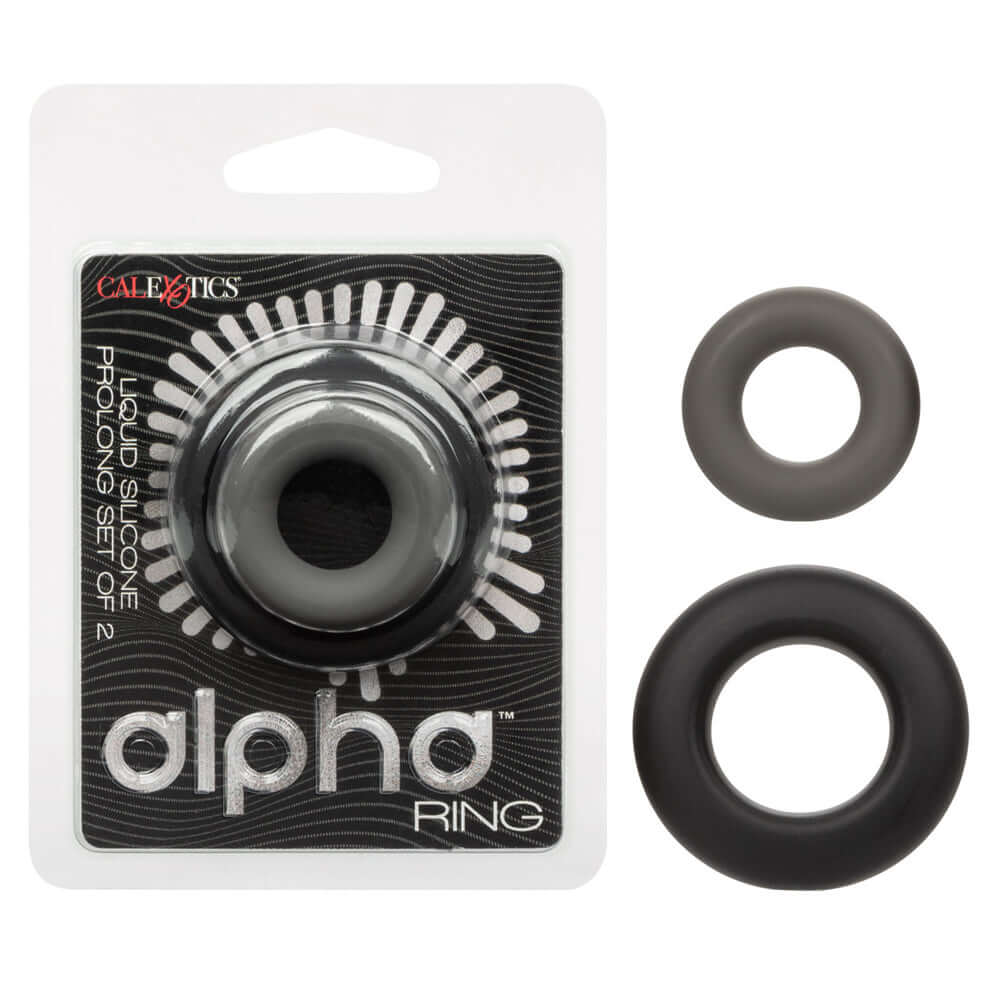 Alpha Liquid Silicone Prolong Set Of 2 | 716770106193 | Discreet Personal Wellness