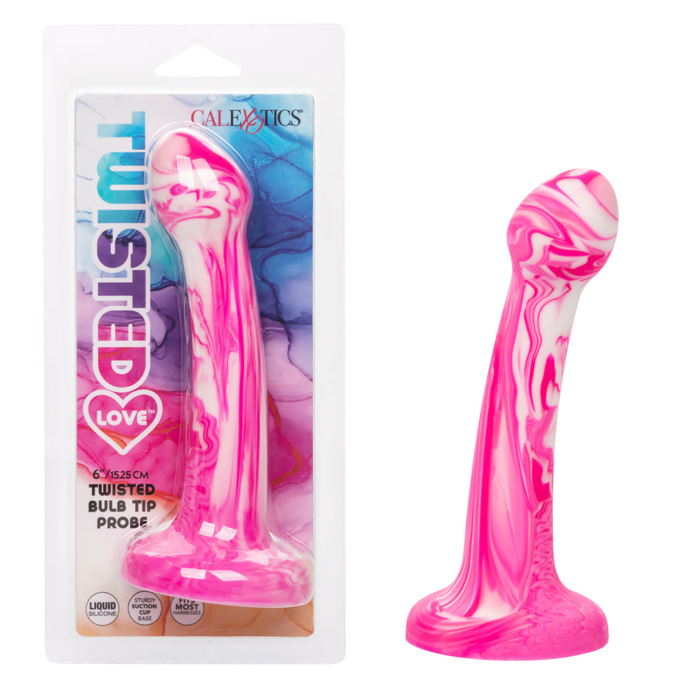 Twisted Love Twisted Bulb Tip Probe Pink | 716770106810 | Discreet Personal Wellness