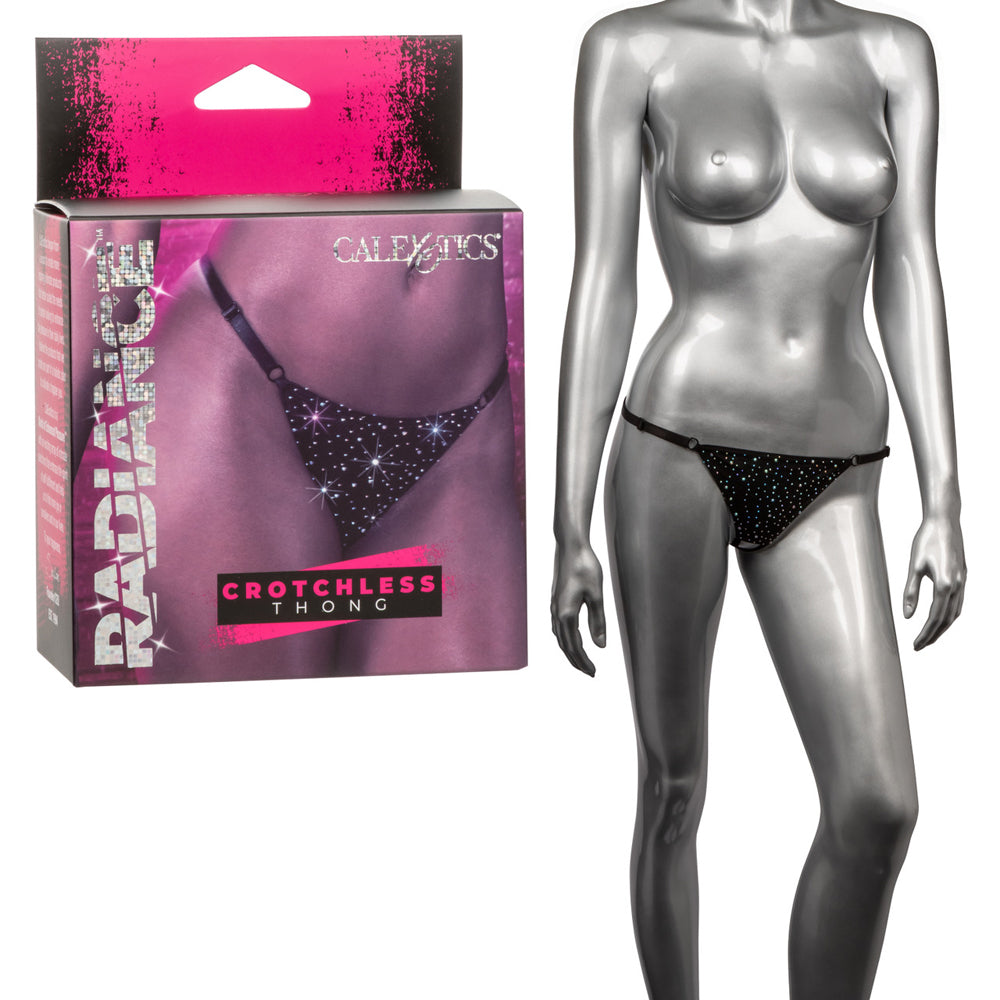 Radiance Crotchless Thong | 716770107268 | Discreet Personal Wellness