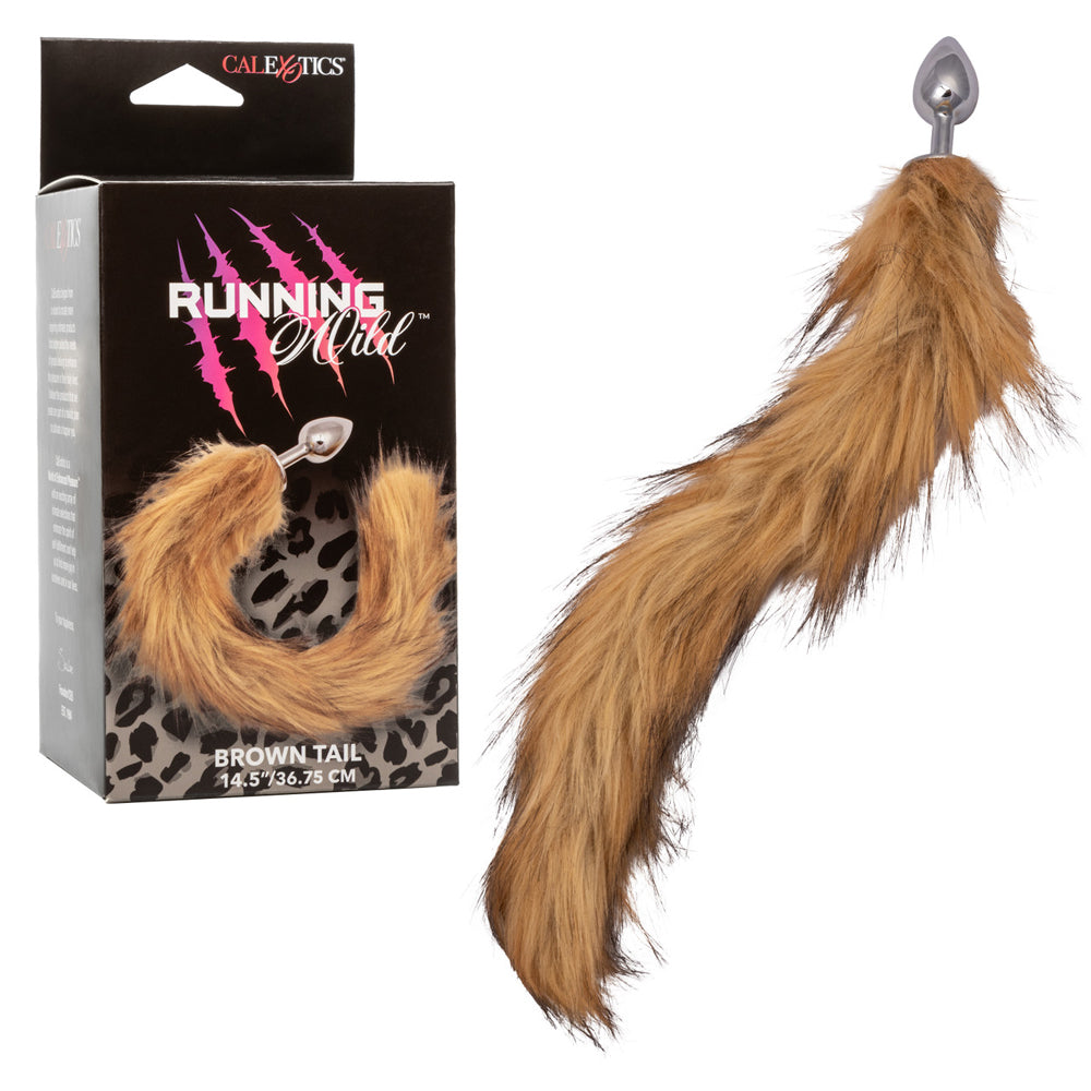 Running Wild Brown Tail | 716770109217 | Discreet Personal Wellness