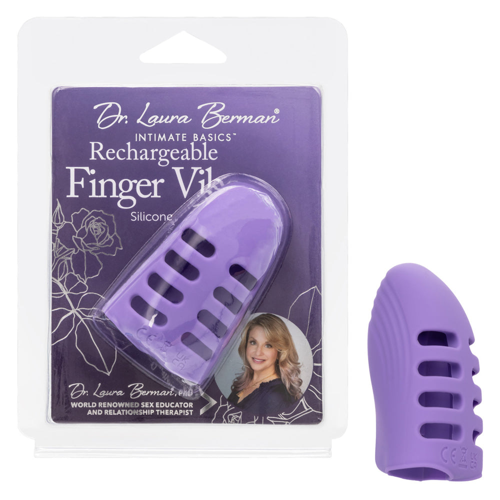 Dr. Laura Berman Rechargeable Finger Vibe | 716770110541 | Discreet Personal Wellness