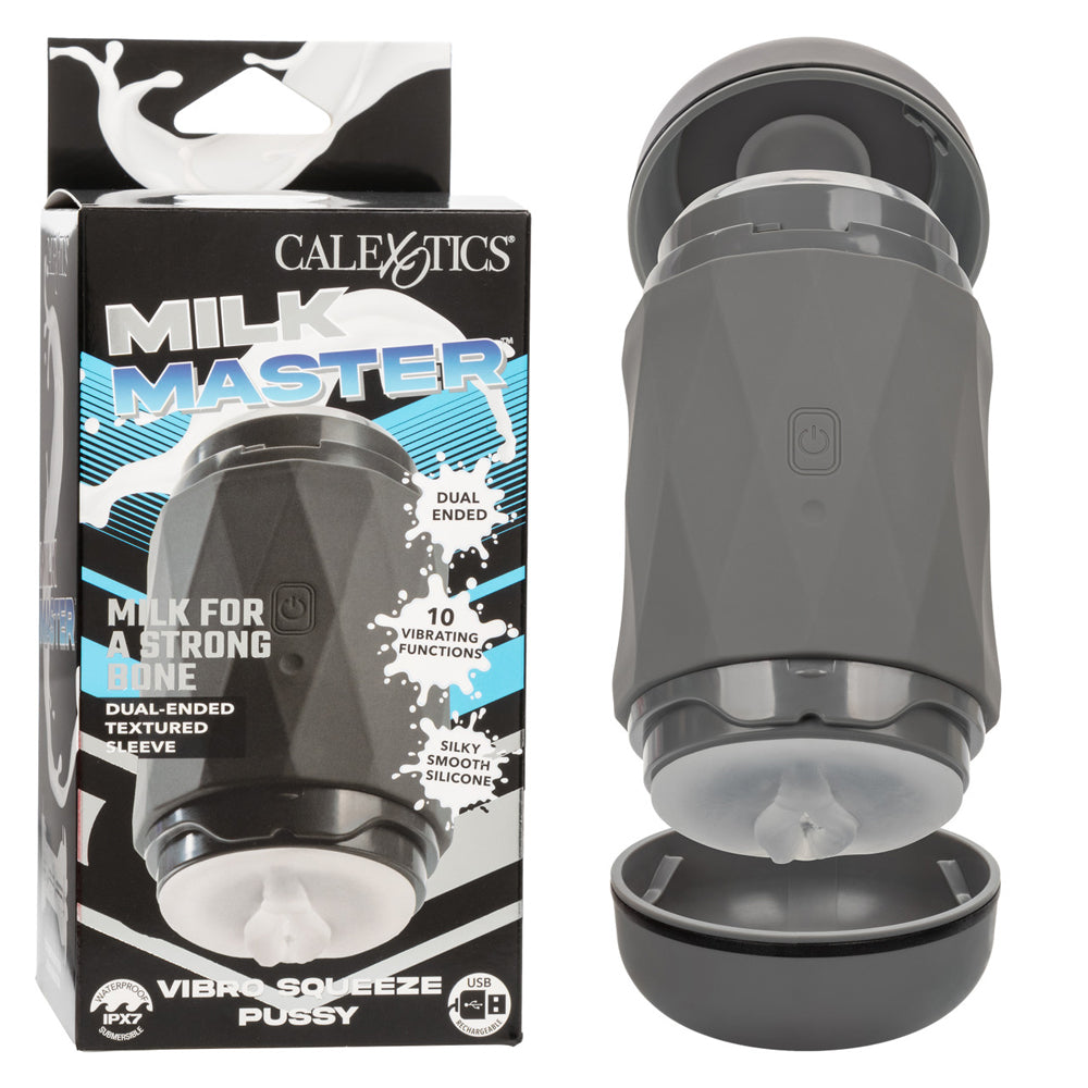 Milk Master Vibro Squeeze Vagina | 716770110619 | Discreet Personal Wellness