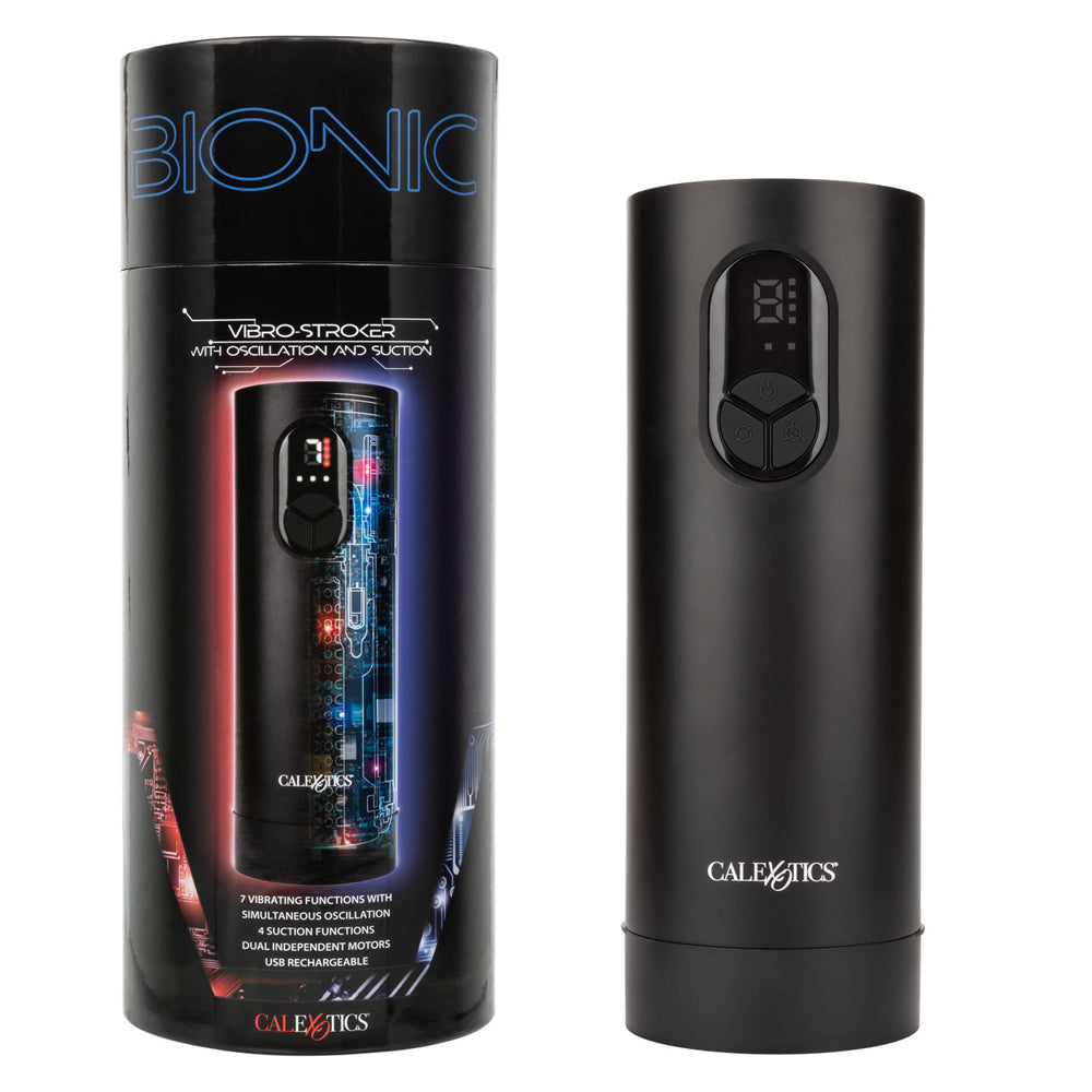 Bionic Vibro Stroker With Oscillation And Suction | 716770110725 | Discreet Personal Wellness
