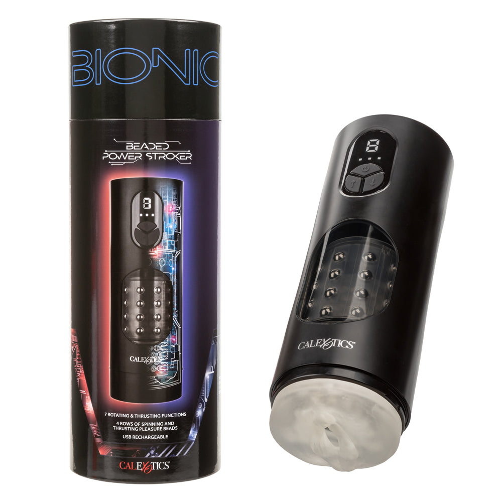 Bionic Beaded Power Stroker | 716770111777 | Discreet Personal Wellness