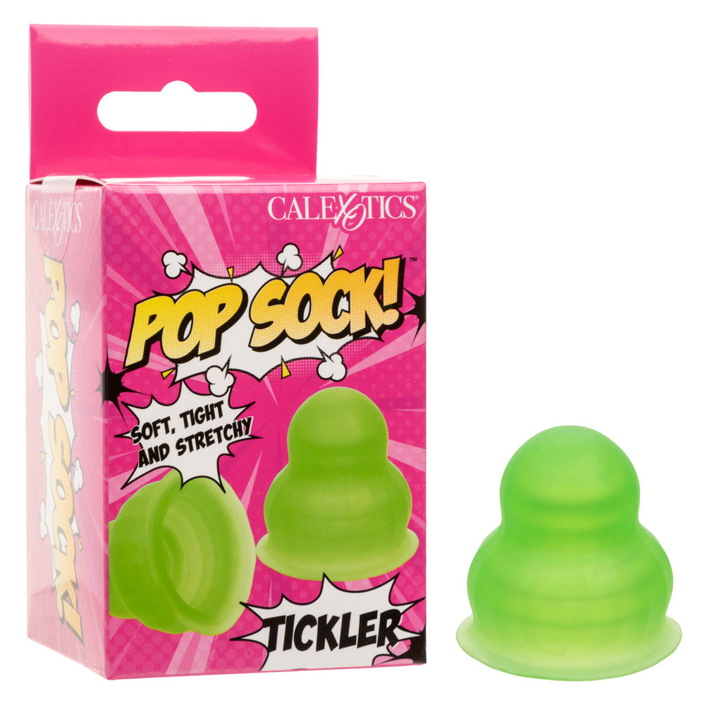 Pop Sock! Tickler Green | 716770111838 | Discreet Personal Wellness