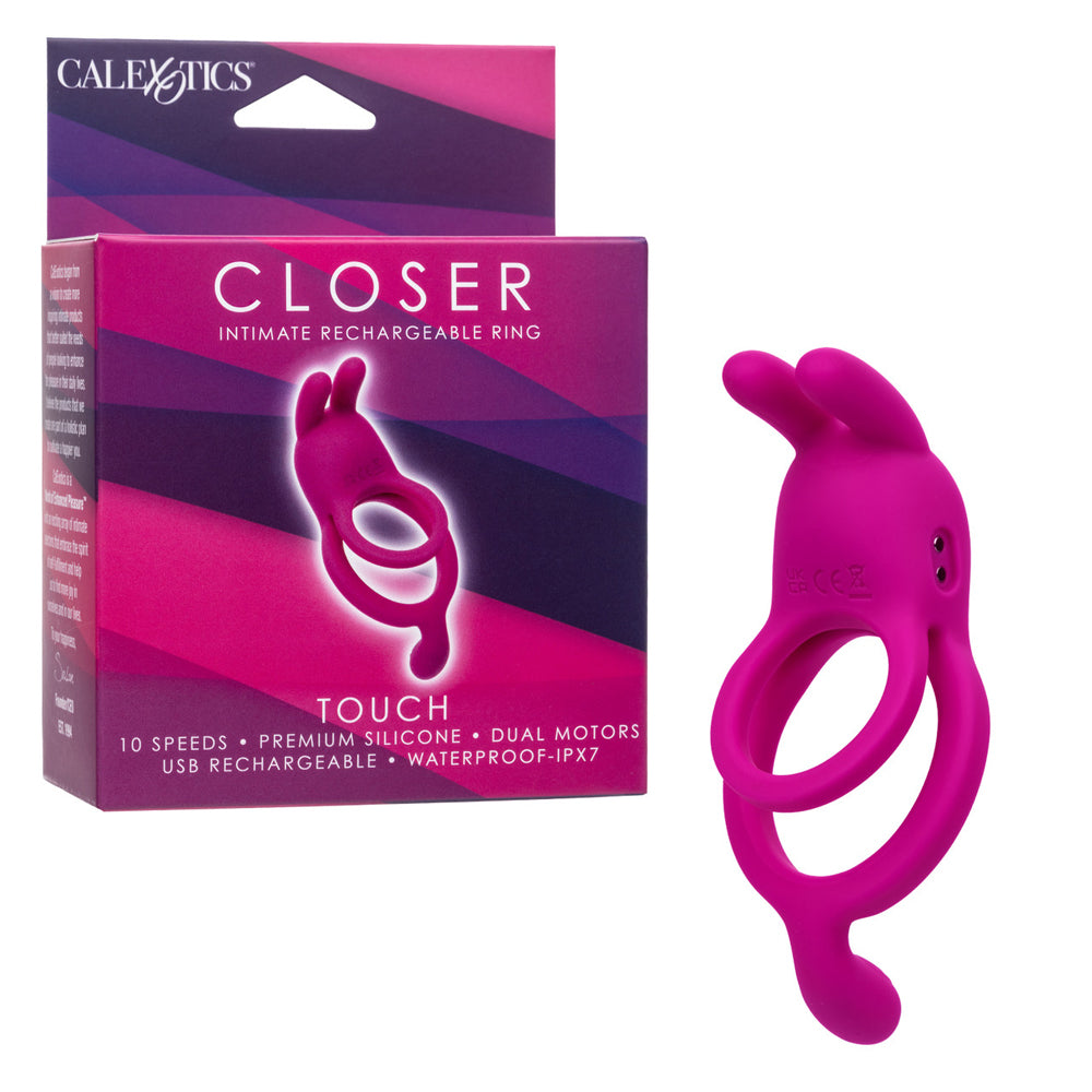 Closer Intimate Rechargeable Ring Touch | 716770112316 | Discreet Personal Wellness