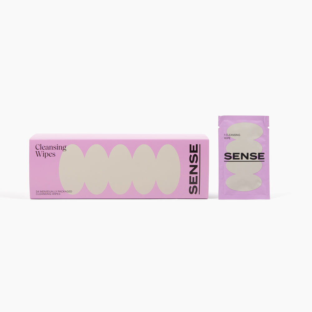 Sense Cleansing Wipes 24pc | 724994322466 | Discreet Personal Wellness