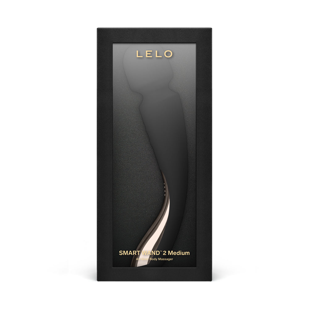 Lelo Smart Wand 2 Medium Black | 7350075028373 | Discreet Personal Wellness