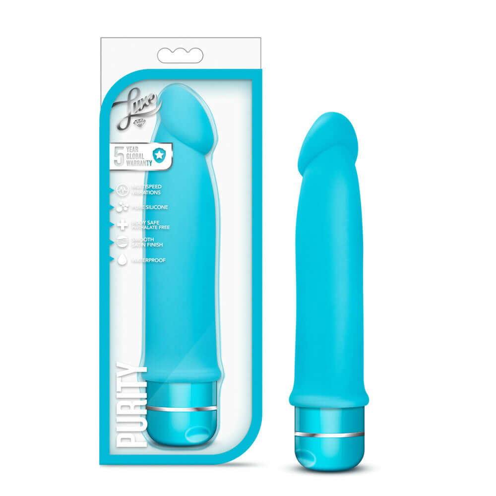 Luxe Purity Blue | 735380417123 | Discreet Personal Wellness