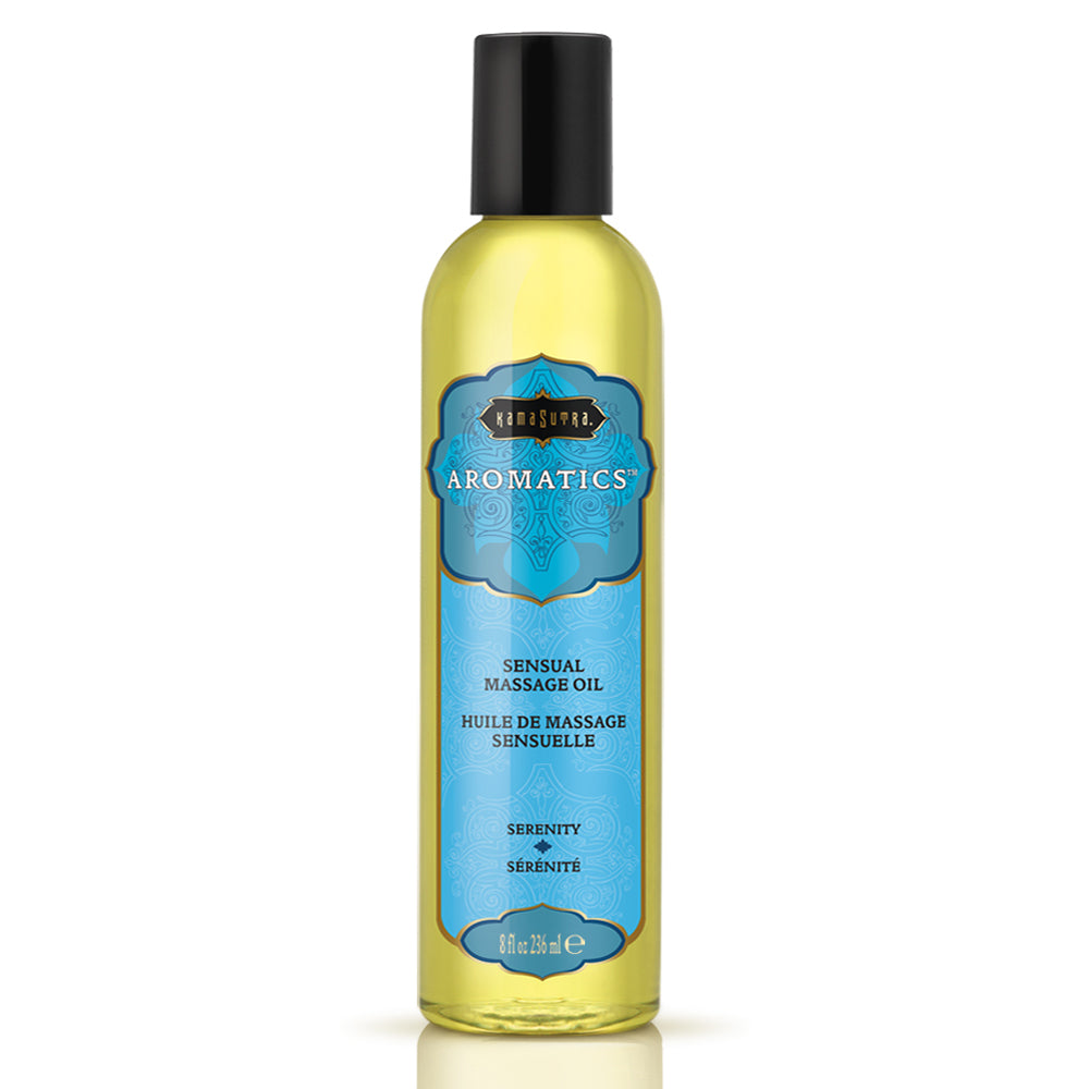 Aromatic Massage Oil Serenity 8 oz. | 739122000154 | Discreet Personal Wellness
